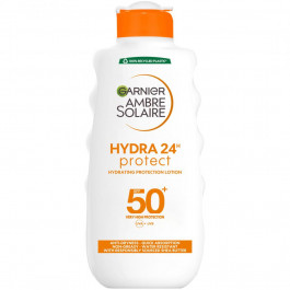 Garnier Cонцезахисне водостійке молочко  Ambre Solaire проти сухості шкіри тіла та обличчя SPF50+ 200 мл (36
