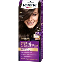   Schwarzkopf Стійка фарба-крем Palette ICC N-3 Каштановий