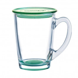 Luminarc Чашка  NEW MORNING GREEN з кришк. /320 мл (N0840)