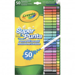   Crayola Набір фломастерів Supertips  washable, 50 шт. (7555)