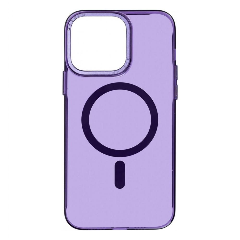 ArmorStandart Y23 MagSafe для Apple iPhone 15 Pro Transparent/Purple (ARM68340) - зображення 1