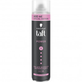Taft Лак для волос  Power Нежность кашемира (фиксация 5) 400 мл (4015001003451)