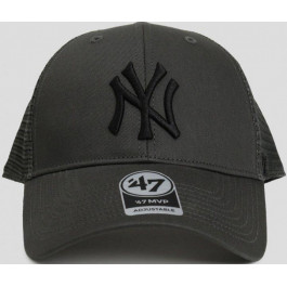 47 Brand Кепка  Branson New York Yankees B-BRANS17CTP-CCA Темно-серая (194165177216)