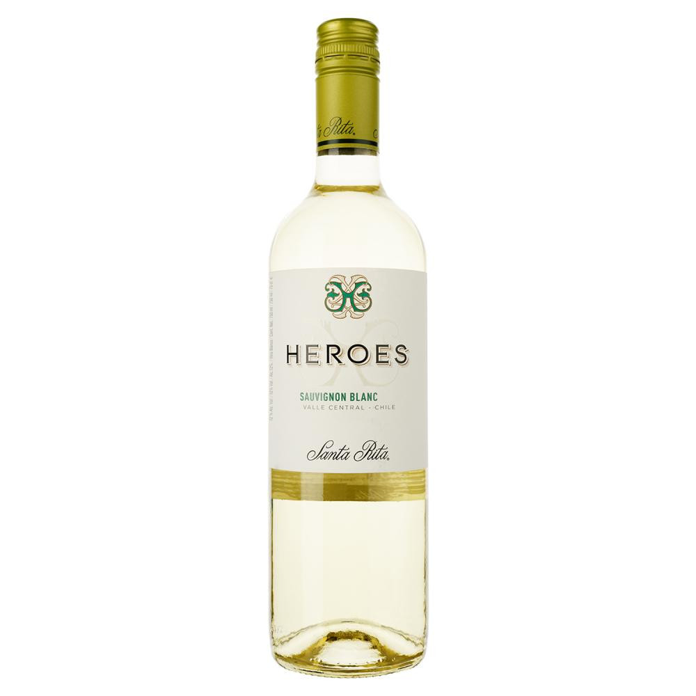 Santa Rita Вино  Heroes Sauvignon Blanc біле сухе 0.75 л (7804330003624) - зображення 1