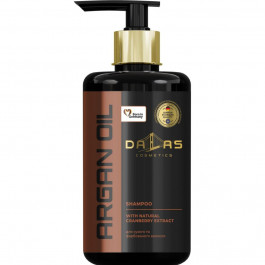 Dallas cosmetics Шампунь для волосся  з Аргановим маслом та екстрактом Журавлини з дозатором 970 мл (4262396141507)