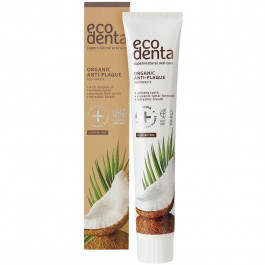 Ecodenta Зубна паста  ORGANIC проти нальоту з Кокосовою олією 75 мл (4770001002155)