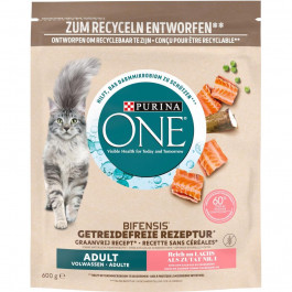 Purina One Adult Bifensis з лососем 0,6 кг (8445290455277)