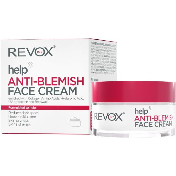 Revox Крем для обличчя  B77 Help Anti-Blemish Face Cream Проти пігментних плям 50 мл (5060565102767) - зображення 1