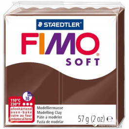   FIMO Пластика Soft Шоколадная 57 г (4006608809836)