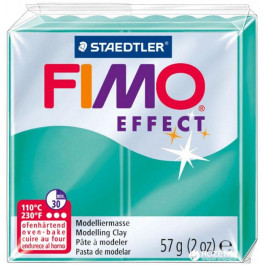   FIMO Пластика Fimo Effect Зеленая полупрозрачная 57 г (4006608810184)