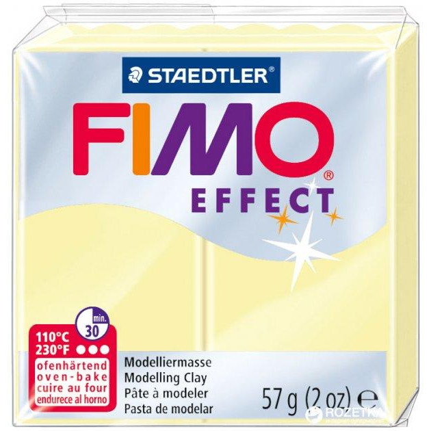 FIMO Пластика Fimo Effect Ванильная пастельная 57 г (4006608812126) - зображення 1