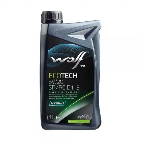 Wolf Oil ECOTECH 5W20 SP/RC D1-3 1050523 1л - зображення 1