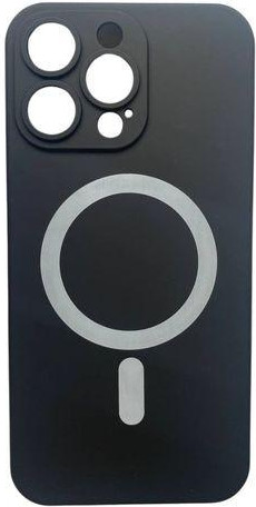 K-and-T Silicon Magsafe Case  для Apple iPhone 14 Black - зображення 1