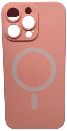 K-and-T Silicon Magsafe Case  для Apple iPhone 15 Pro Max Pink - зображення 1