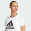 Adidas Біла жіноча футболка  W BL T GL0649 - зображення 4