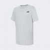 New Balance Світло-сіра чоловіча футболка  NB Classic Arch Tee nblMT11985AG - зображення 3
