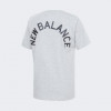 New Balance Світло-сіра чоловіча футболка  NB Classic Arch Tee nblMT11985AG - зображення 4