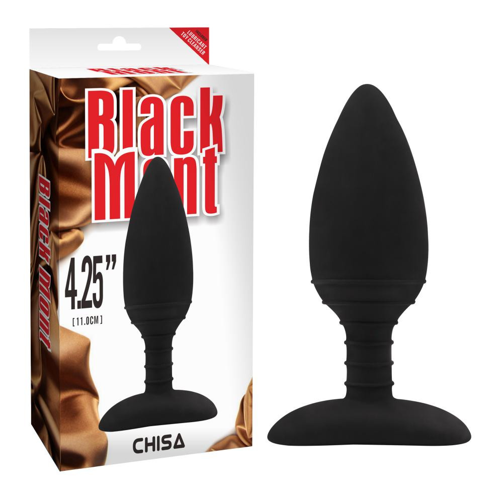 Chisa Novelties Анальная пробка с вибрацией Chisa Black Mont Anal Libido (CH13292) - зображення 1