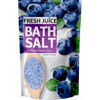Fresh Juice Соль для ванн  Blueberry & Black Cherry 500 мл (4823015937613)