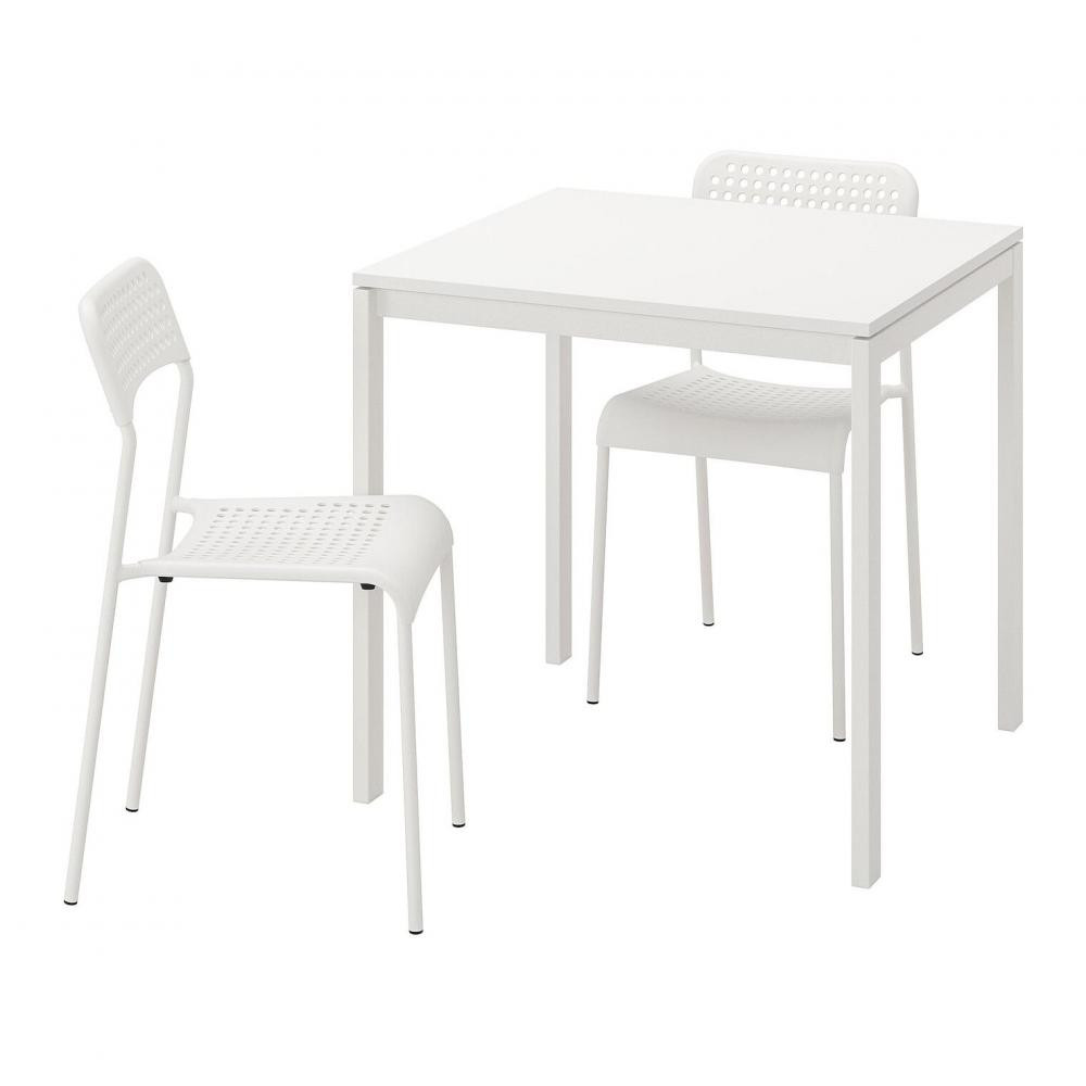 IKEA MELLTORP 75x75h74 bialy/ADDE (490.117.66) - зображення 1