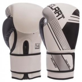 Zelart Перчатки боксерские BO-1335, размер 14oz, черный/белый