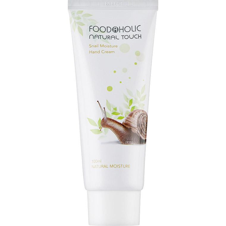 Food a Holic Крем для рук  Зволожуючий з Муцином равлики Moisture Hand Cream Snail 100 мл (8809348602264) - зображення 1