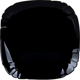 Luminarc Тарелка обеденная Lotusia Black 25.5 см квадрат (P7063)
