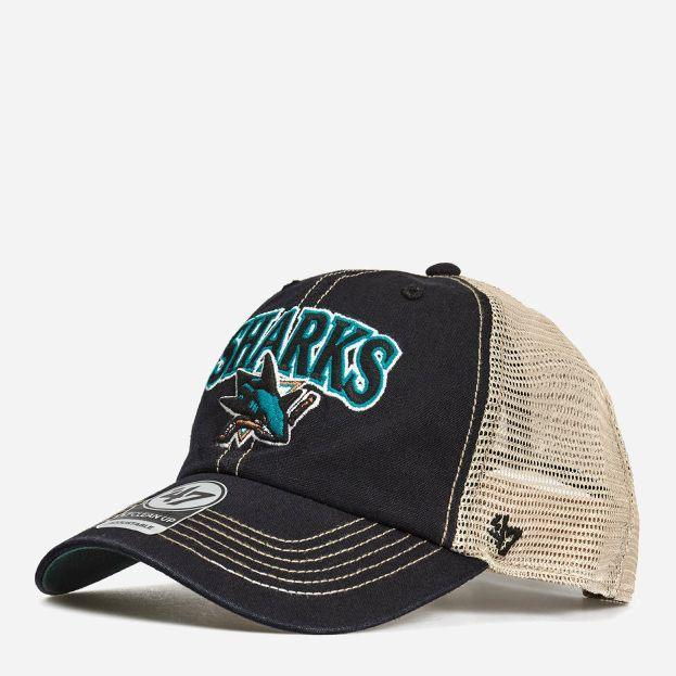 47 Brand Чоловіча бейсболка  San Jose Sharks чорна (H-TSCLA22LAP-VB) (191119354891) - зображення 1