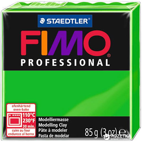 FIMO Пластика Professional Ярко-зеленая 85 г (4007817800225) - зображення 1