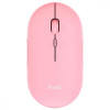 Trust Puck Rechargeable Ultra-Thin BT WL Silent Pink (24125) - зображення 1