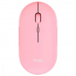 Trust Puck Rechargeable Ultra-Thin BT WL Silent Pink (24125)