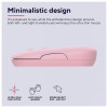 Trust Puck Rechargeable Ultra-Thin BT WL Silent Pink (24125) - зображення 7