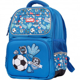 1 Вересня Рюкзак шкільний  S-105 "Football", синій