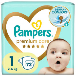 Pampers Premium Care Newborn, 72 шт.