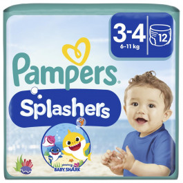 Pampers Splashers 3-4, 12 шт
