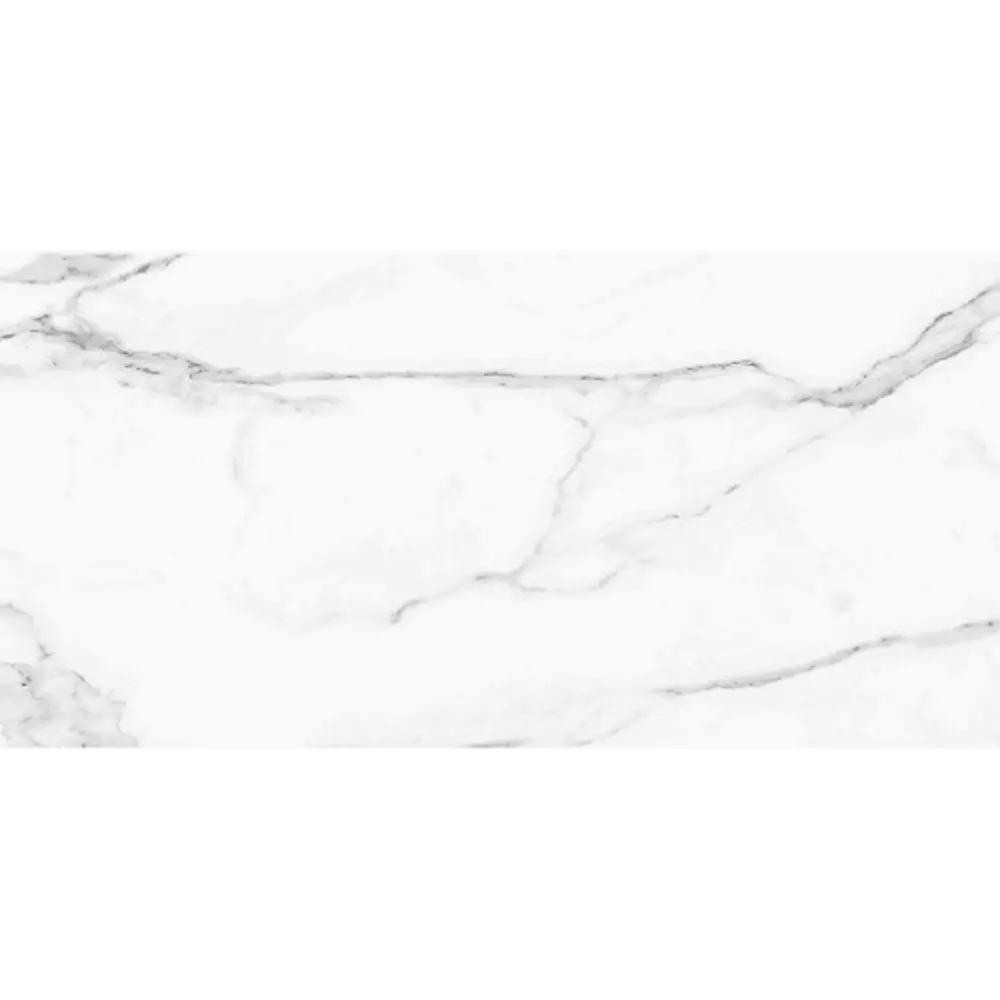 Атем Carrara Noire Pol 39,5*79,5 см білий - зображення 1