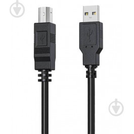 HP USB AM to BM 2m Black (DHC-PT100-2M)