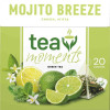 Tea Moments Чай зелений байховий  Mojito Breeze, 20х1.7 г (4823118600339) - зображення 3