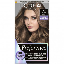 L'Oreal Paris Фарба для волосся  Preference 7.1 Ісландія 174 мл (3600521917541)