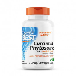   Doctor's Best Натуральная добавка Doctor's Best Curcumin Phytosome, 60 вегакапсул