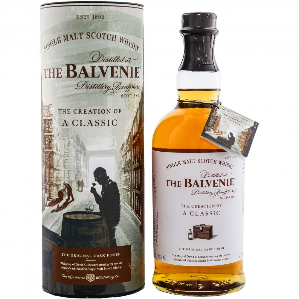 Balvenie Віскі  Creation of a Classic Single Malt Scotch Whisky 43% 0.7 л в подарунковій упаковці (5010327525 - зображення 1