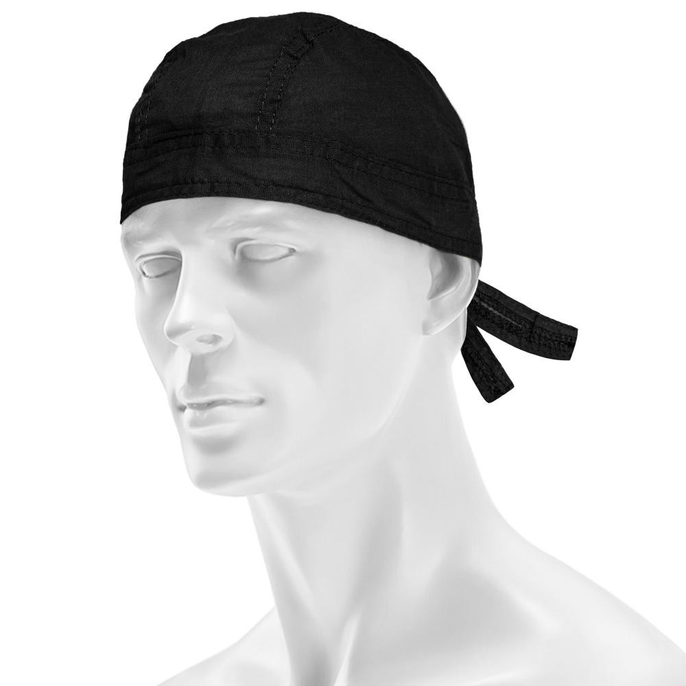 Mil-Tec Бандана на голову  - чорна -  Headwrap Bandana - Black - зображення 1