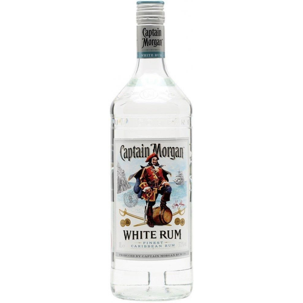 Captain Morgan Ром  White 1л (BDA1RM-RCM100-006) - зображення 1