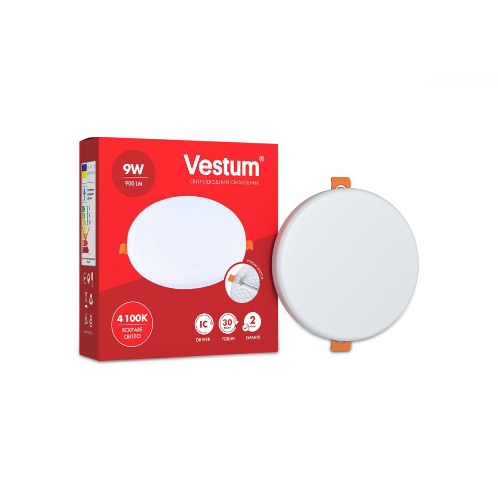 Vestum LED коло, без рамки, 9W 4100K (1-VS-5504) - зображення 1