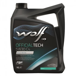 Wolf Oil OFFICIAL TECH C4 5W-30 4 л