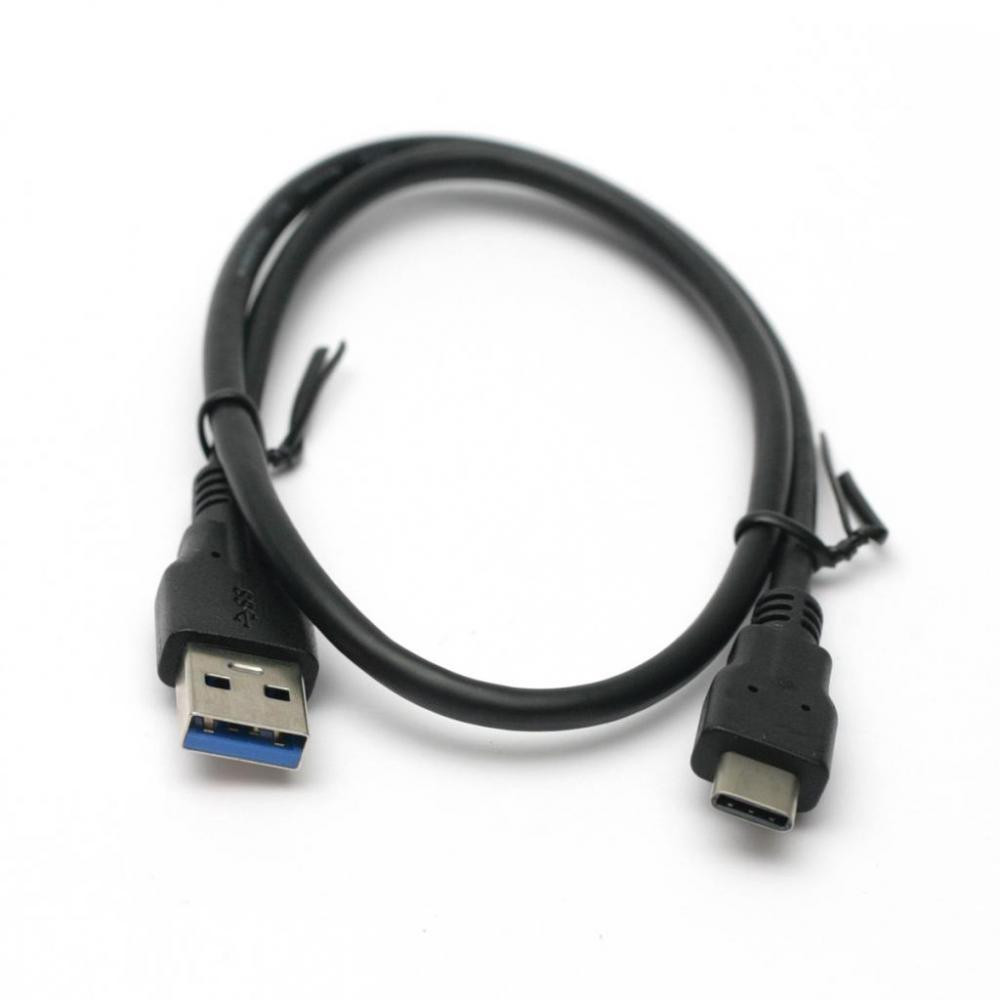 PowerPlant USB 3.0 AM – Type C 0,5m (KD00AS1253) - зображення 1