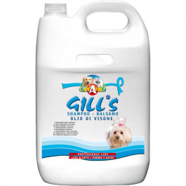 Croci Шампунь-кондиціонер для собак  Gills з норковим маслом 5 л (8023222080256)