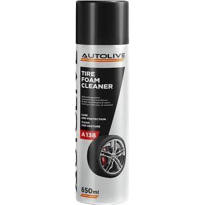 AUTOLIVE Засіб для догляду за шинами AUTOLIVE A138 Tire Foam Cleaner 650 мл піна (ALP138/650) - зображення 1