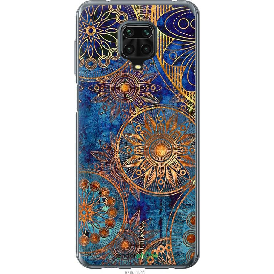 Endorphone Силіконовий чохол на Xiaomi Redmi Note 9 Pro Золотий візерунок 678u-1911-38754 - зображення 1