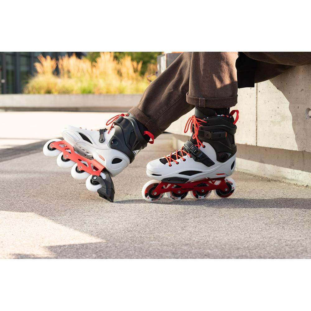 Rollerblade RB Pro X / розмір 42 grey/warm red (07101600U94 270) - зображення 1